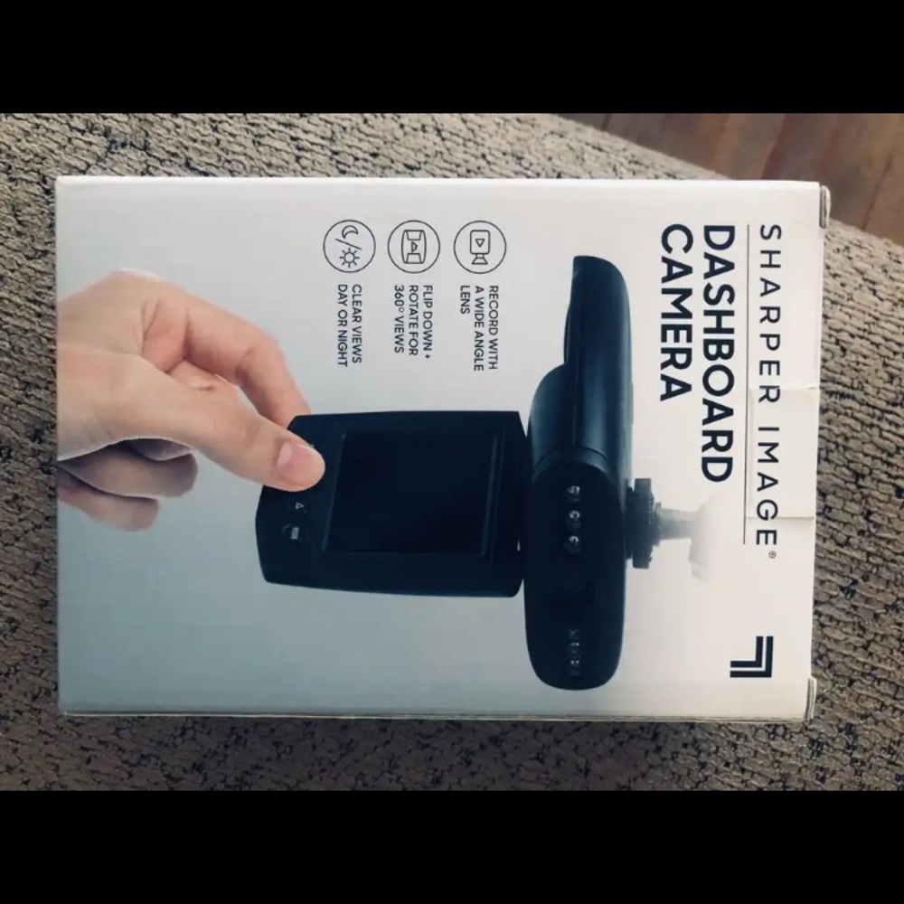 Sharper Image Dashboard Camera Kit NWT